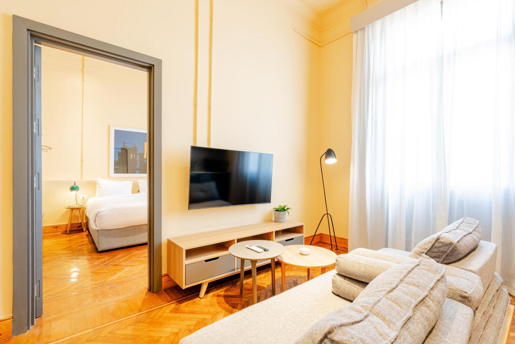 Grey L Studio Apartments Downtown Alexandria Menasce House Exteriör bild